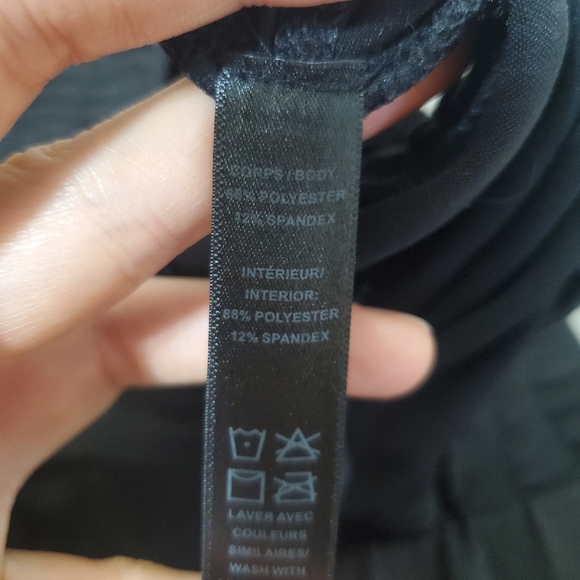 Kyodan Black Women's Skort. Built In Shorts. Size L. Stretchy. Sporty. - Picture 9 of 10